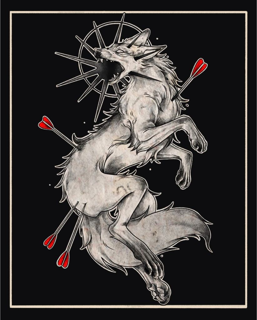 Flash Rouge Gorge Tattoo